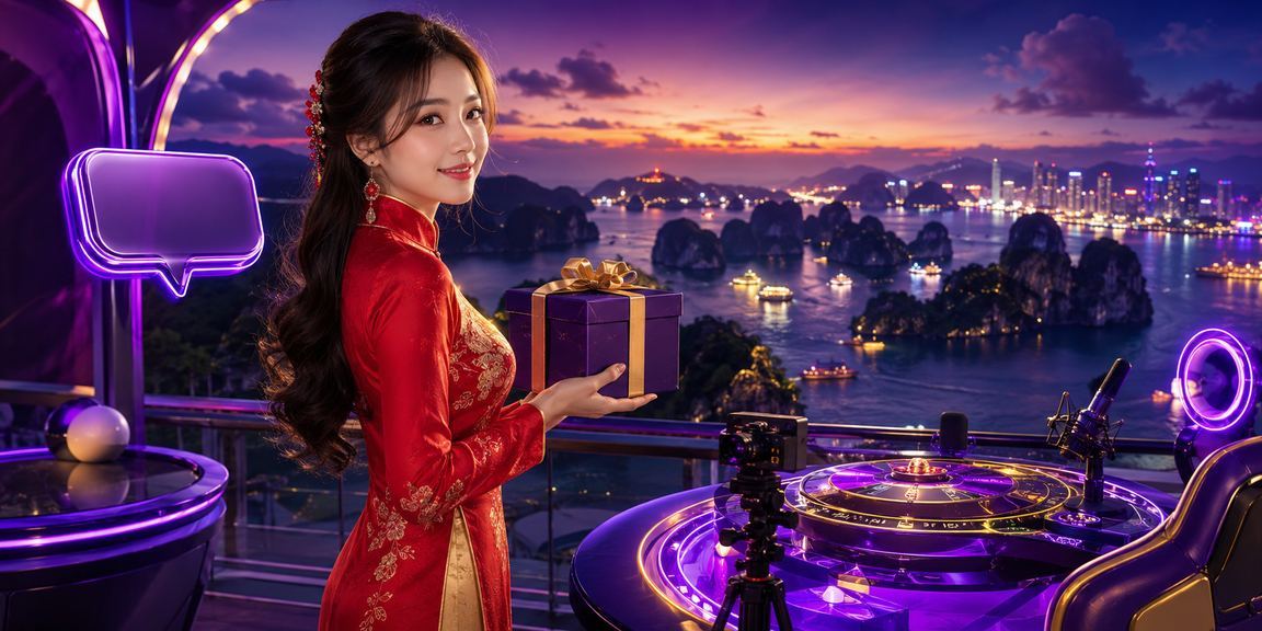 Khung cảnh vịnh Hạ Long với hoạt động cá cược